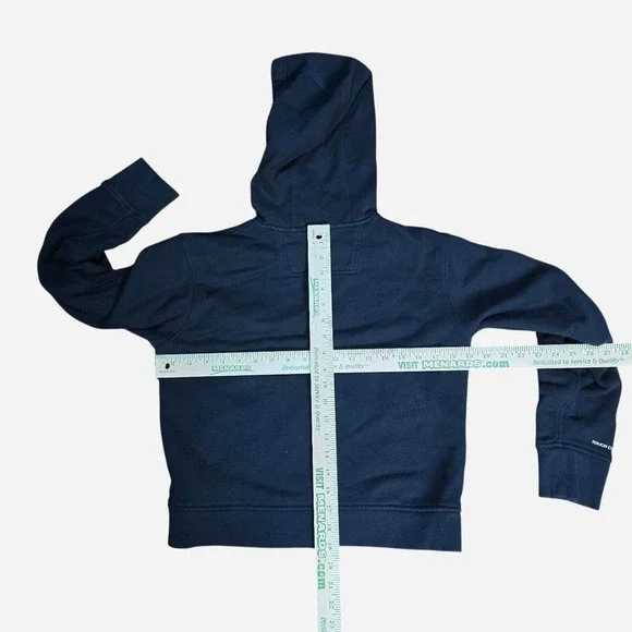 Alaskan‎ Hardgear Hoodie Men's Medium Navy Blue Pullover Duluth Trading Co - Picture 3 of 3